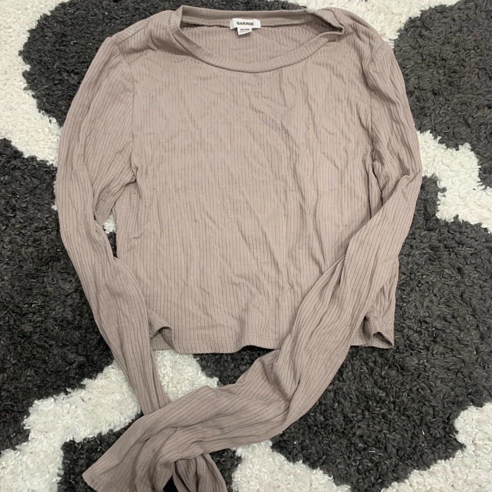 Garage crop top